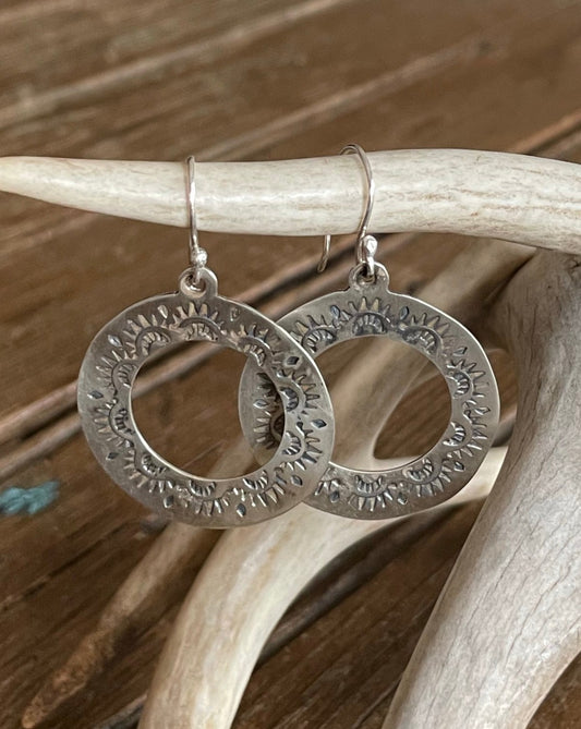 Stamped Hoops